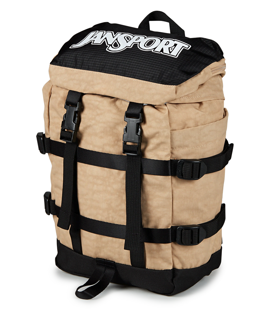 Recycled Nylon Mini Backpack - Smokey Grit