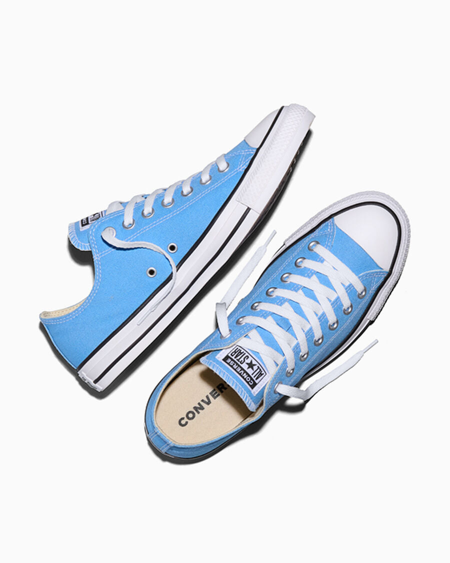 Canvas Low-Top Sneaker - Multiple Colors - Lt. Blue
