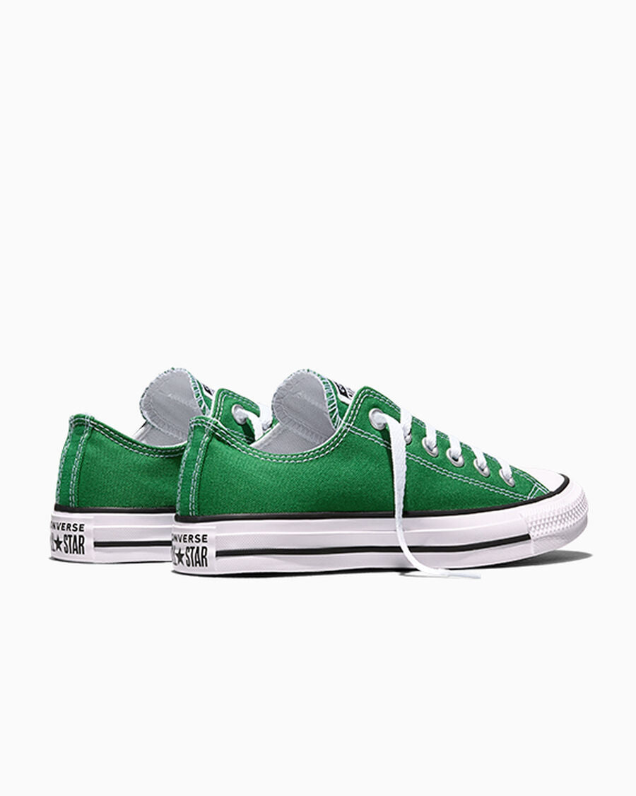 Canvas Low-Top Sneaker - Multiple Colors - Amazon Green