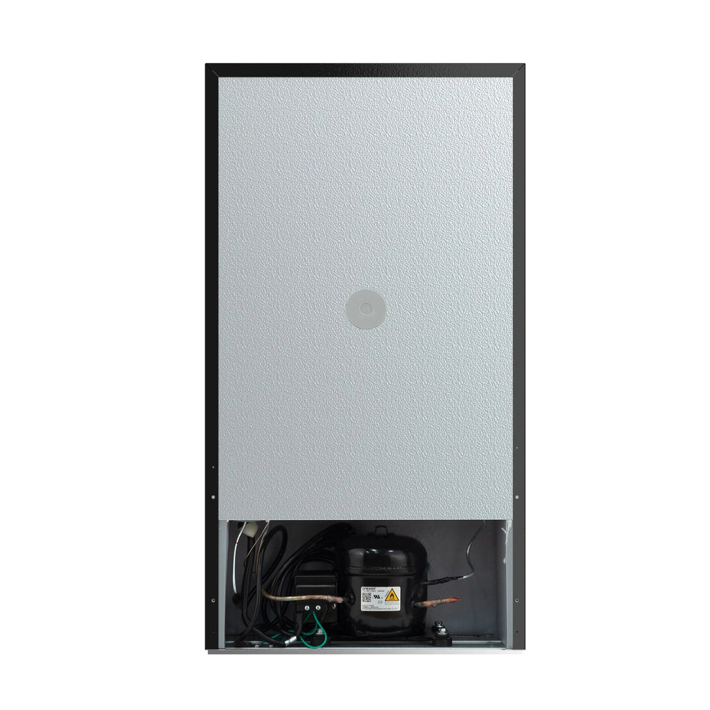 ARCTIC CHEF 3.2 Cu Ft Single Door Mini Fridge, Black
