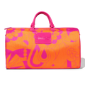 Printed Duffle Bag With Shoulder Strap