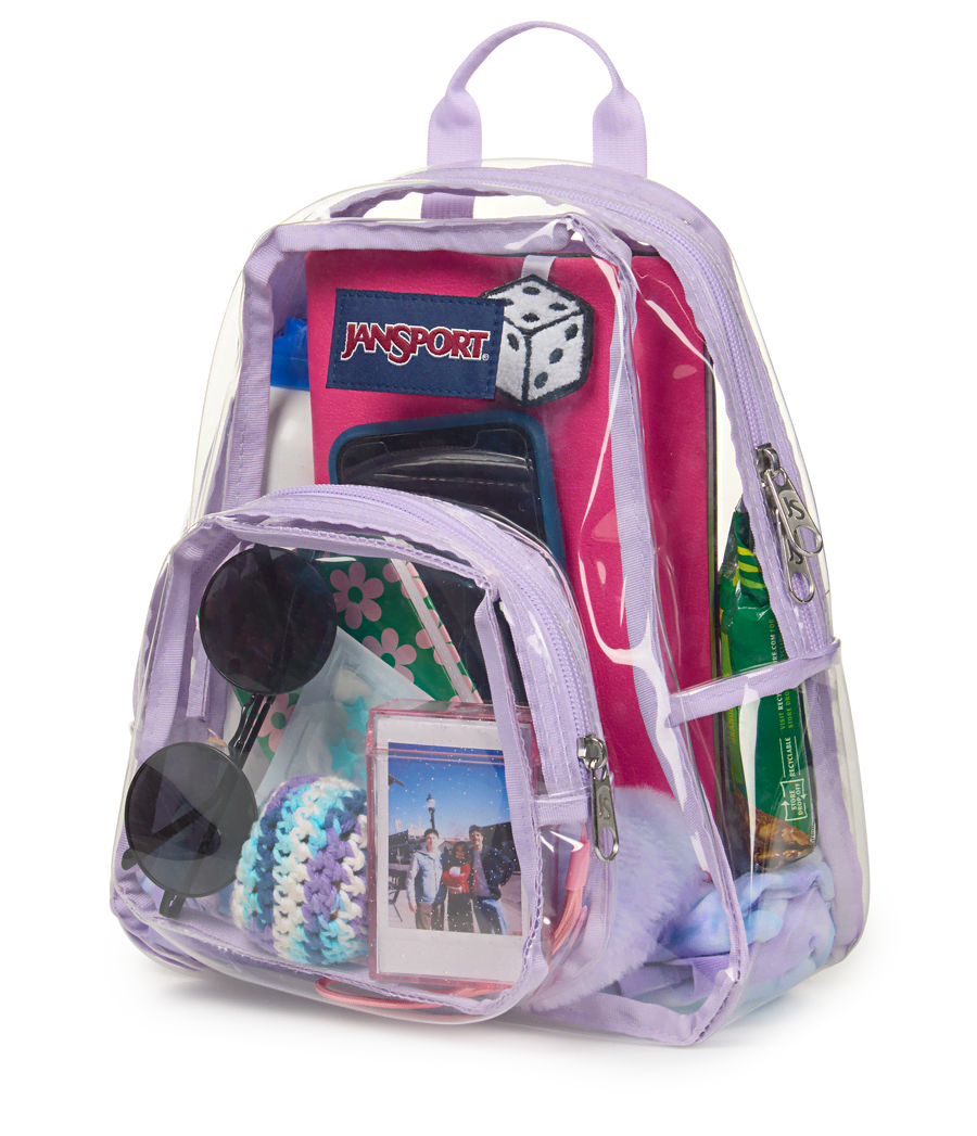 Clear Mini Backpack - Citron Lime