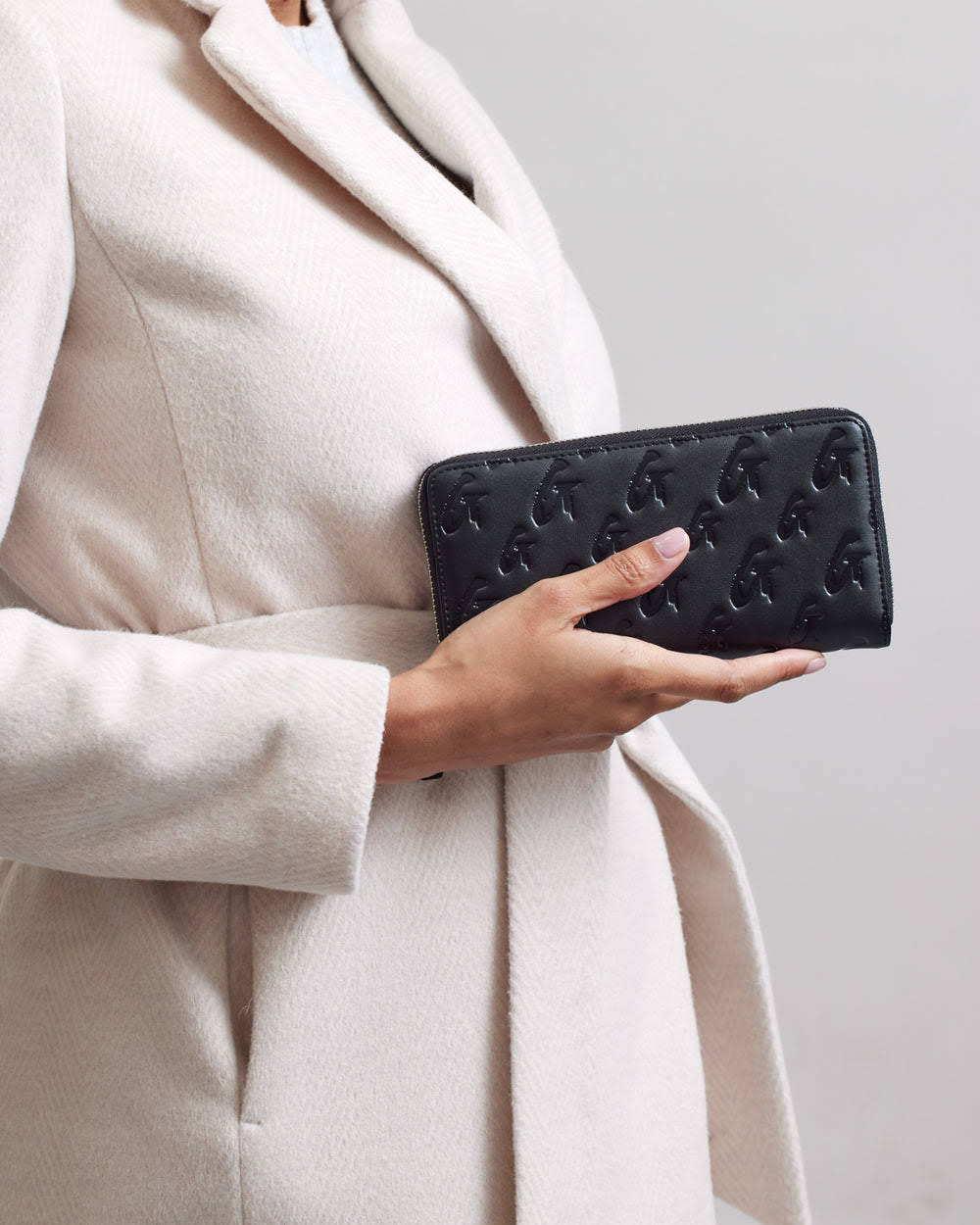 Vegan Leather Wallet - Black