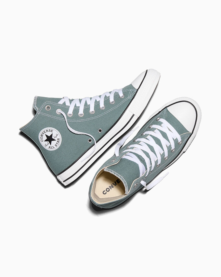 Canvas High-Top Sneaker - Multiple Colors - Mineral Brew Grey