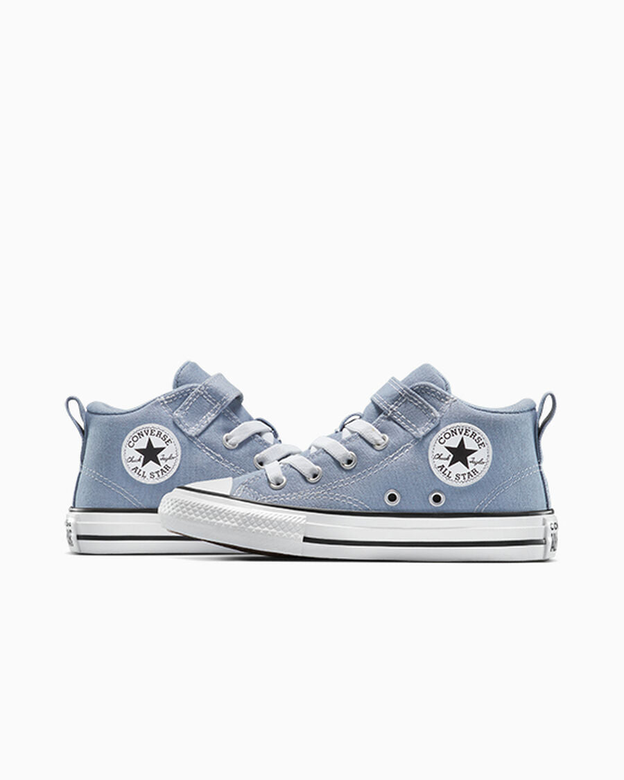 Kids' Canvas Easy-On Mid-Top Sneaker