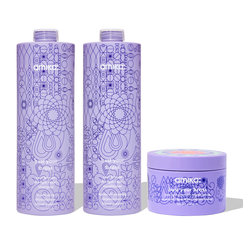 Cool-Tone Shampoo, Conditioner And Mask Set