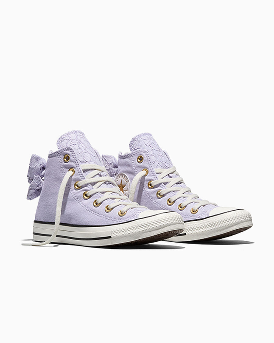 Women's Lace Bow High Top Sneaker