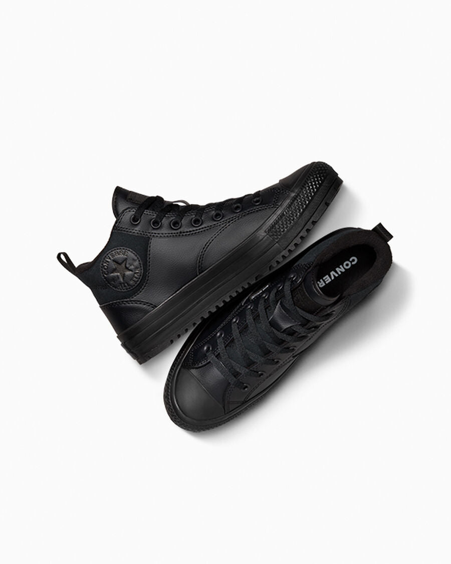 Water-Repellent Mid-Top Boot - Black/Black/Black