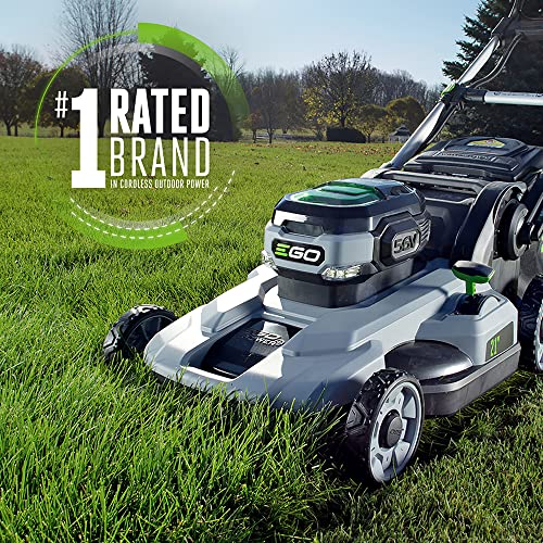 EGO Power+ 21-Inch 56-Volt Lithium-Ion Cordless Lawn Mower With 5.0Ah Battery - LM2101