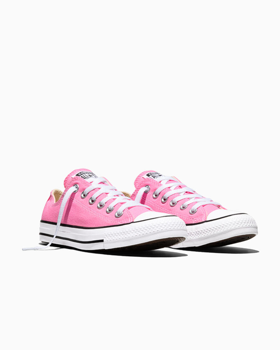 Canvas Low-Top Sneaker - Multiple Colors - Pink