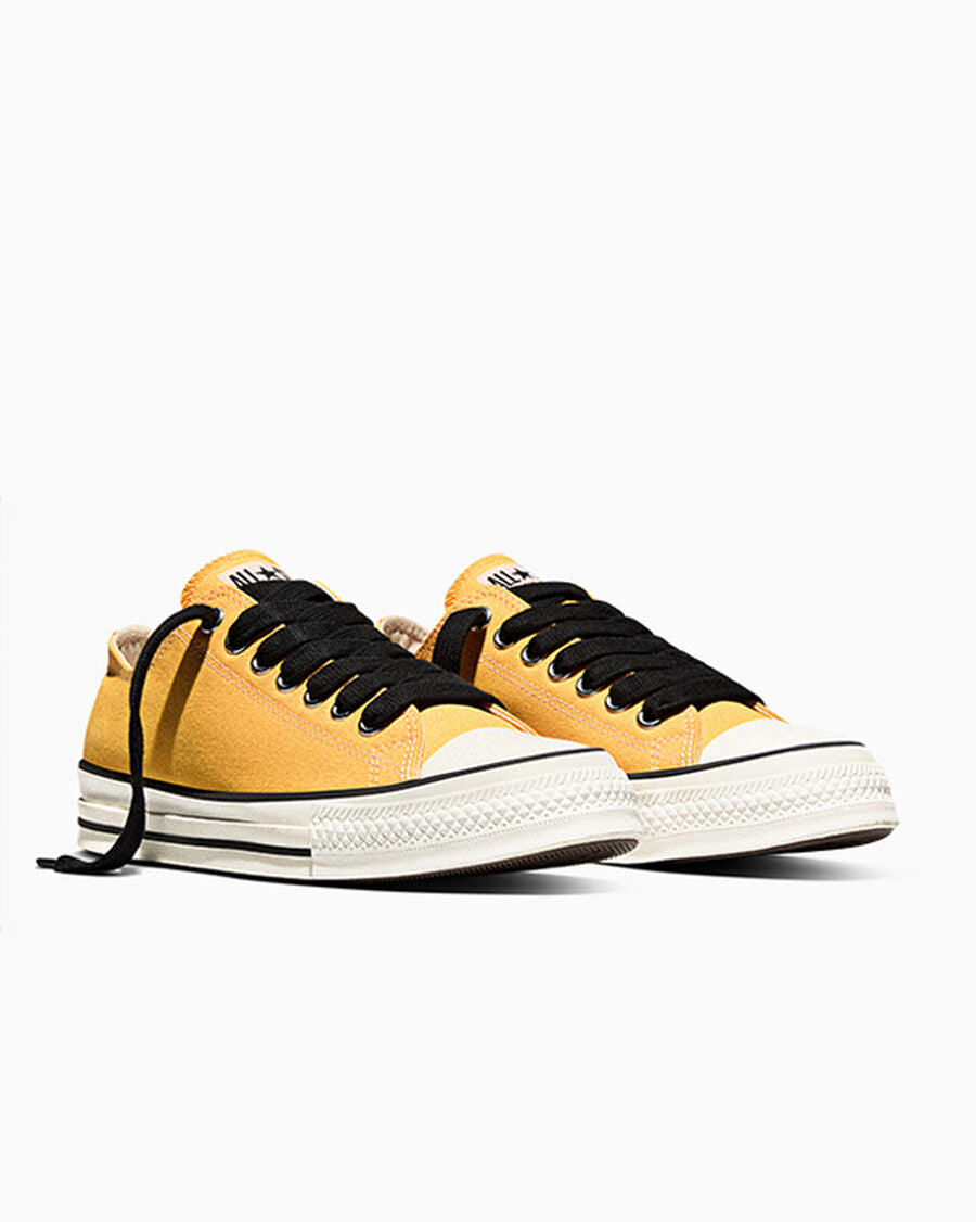 Canvas Low-Top Sneaker - Gold Palm - Gold Palm/Vintage White/Black