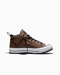 Water-Repellent Mid-Top Boot - Heavy Duty Brown/Black/White