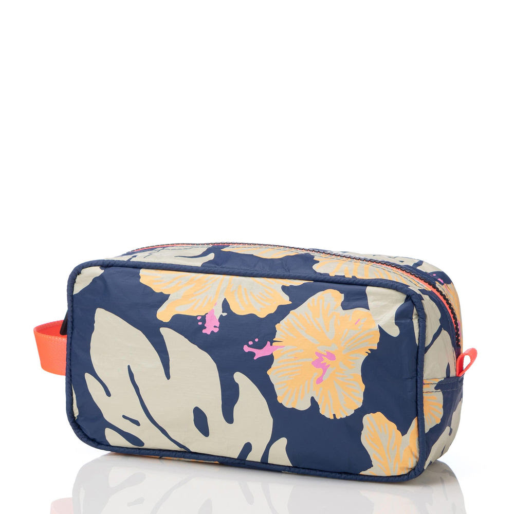 Nylon Toiletry Bag - Tropical Print