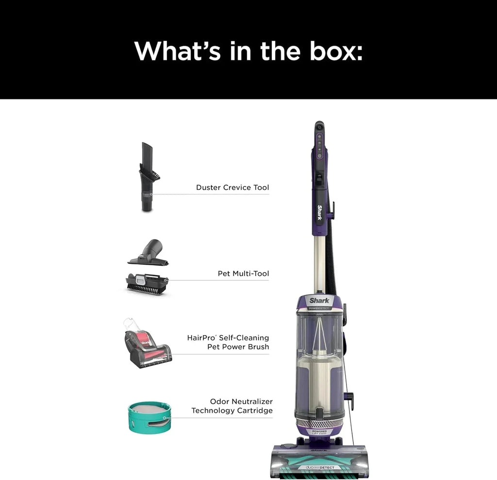 Shark Powerdetect Upright Vacuum Cleaner With HEPA Filter - AZ4002 (Certified Refurbished)