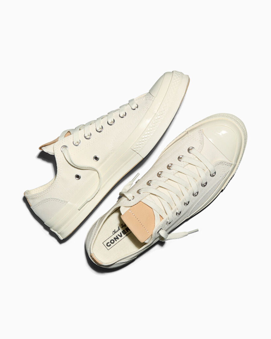 Canvas And Suede Low-Top Sneaker
