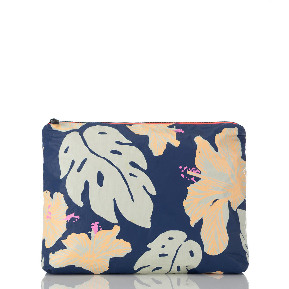 Medium Splash-Resistant Pouch - Botanical