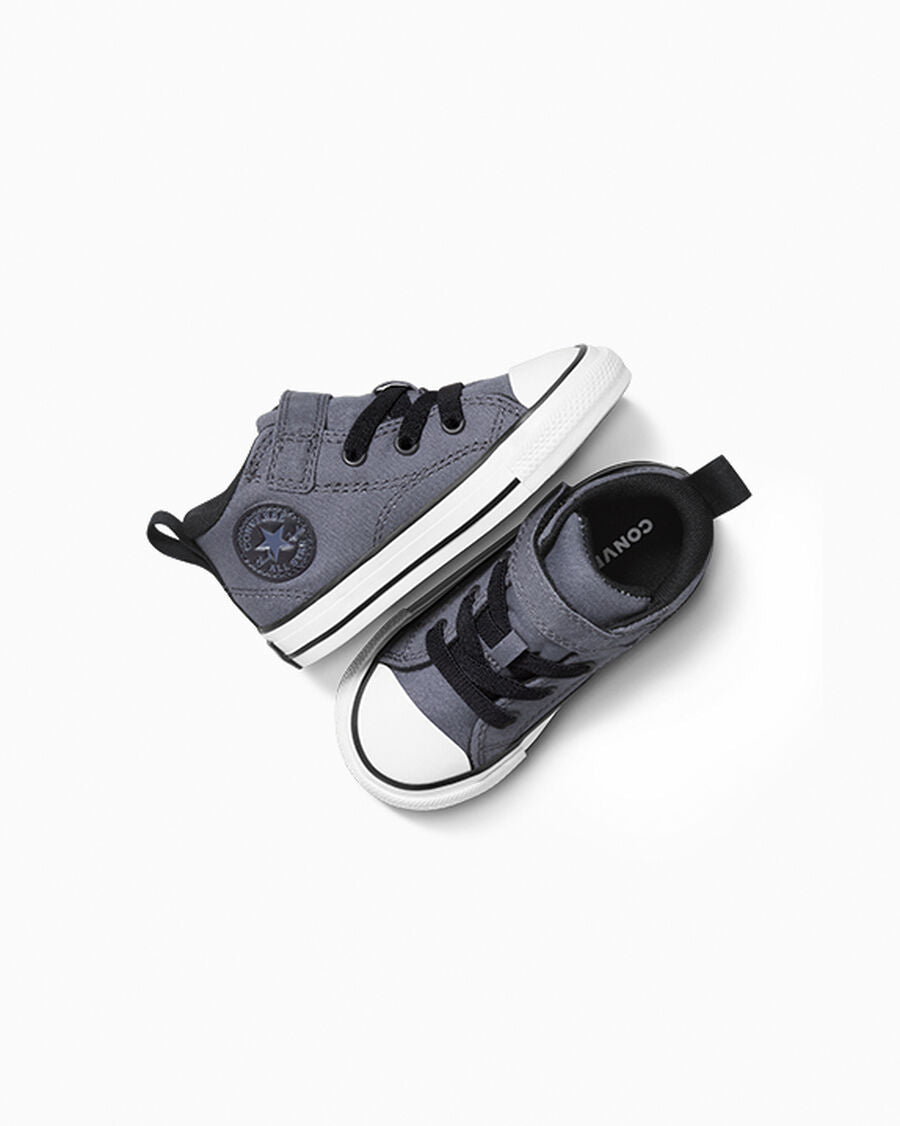 Toddler Canvas Strap Mid Top Shoe