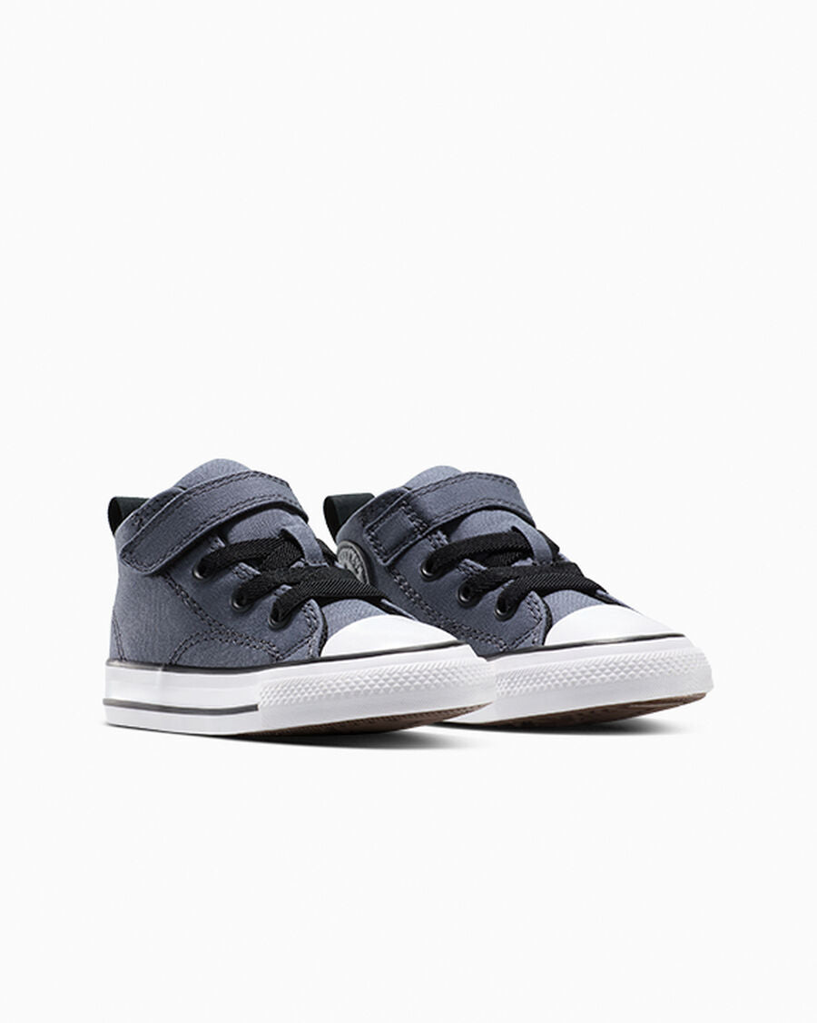Toddler Canvas Strap Mid Top Shoe