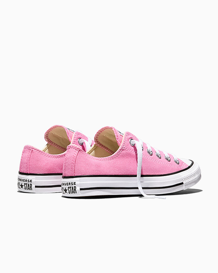 Canvas Low-Top Sneaker - Multiple Colors - Pink