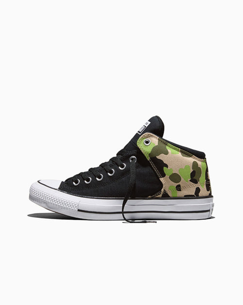 Camo Canvas Mid Top Sneaker