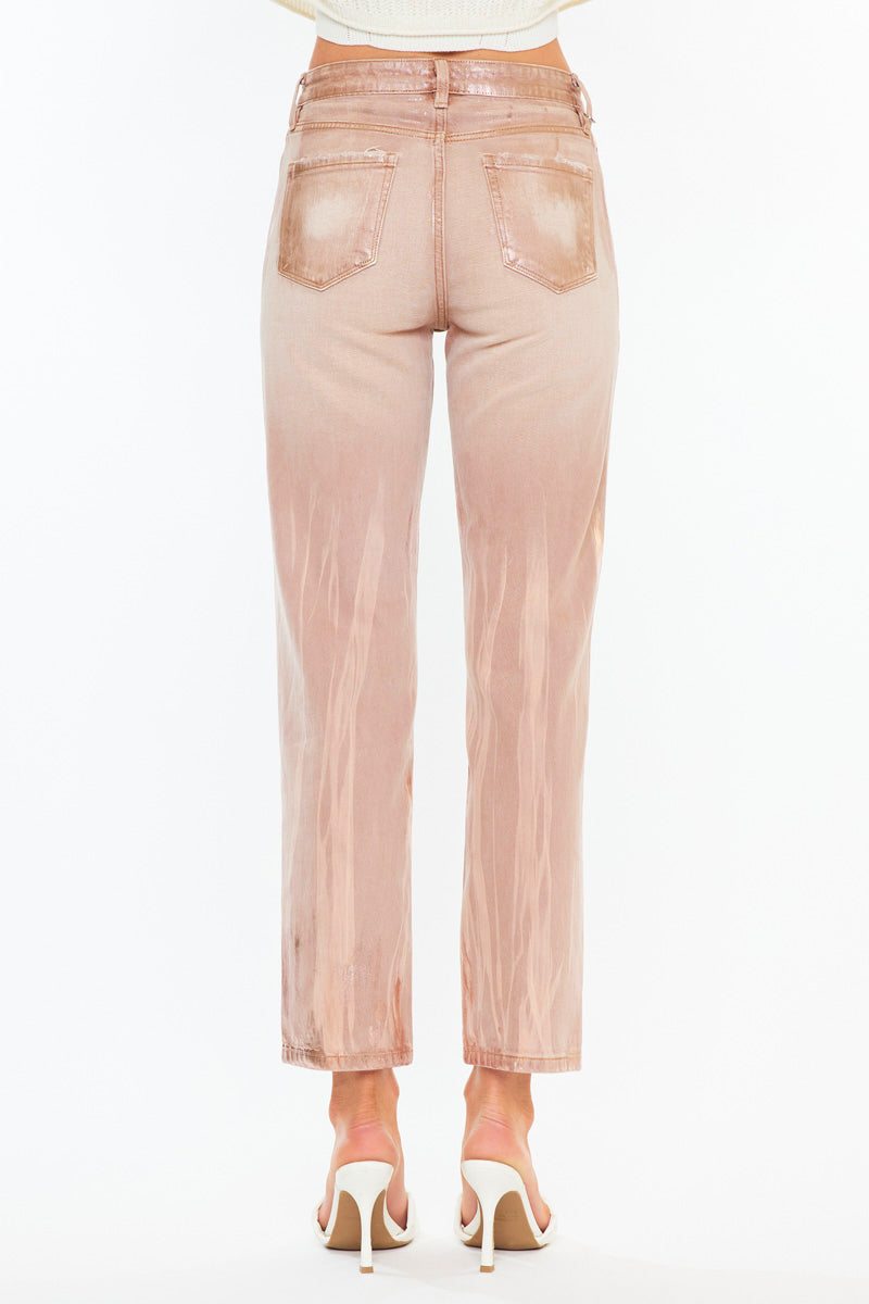 Women's High Rise Straight Jeans - Blaire