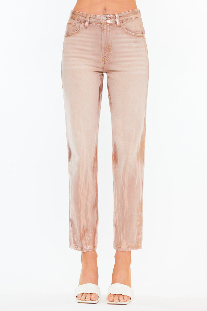 Women's High Rise Straight Jeans - Blaire