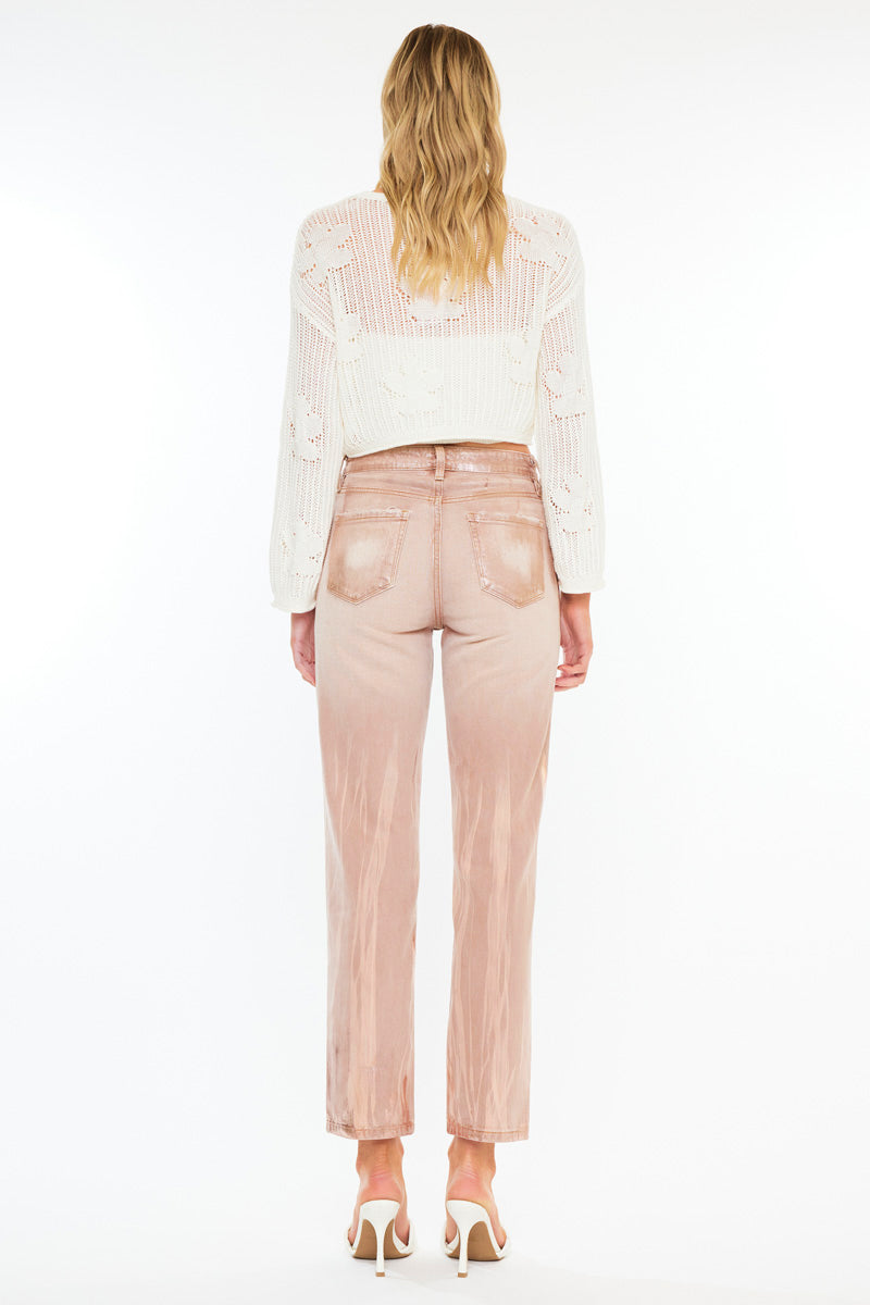 Women's High Rise Straight Jeans - Blaire