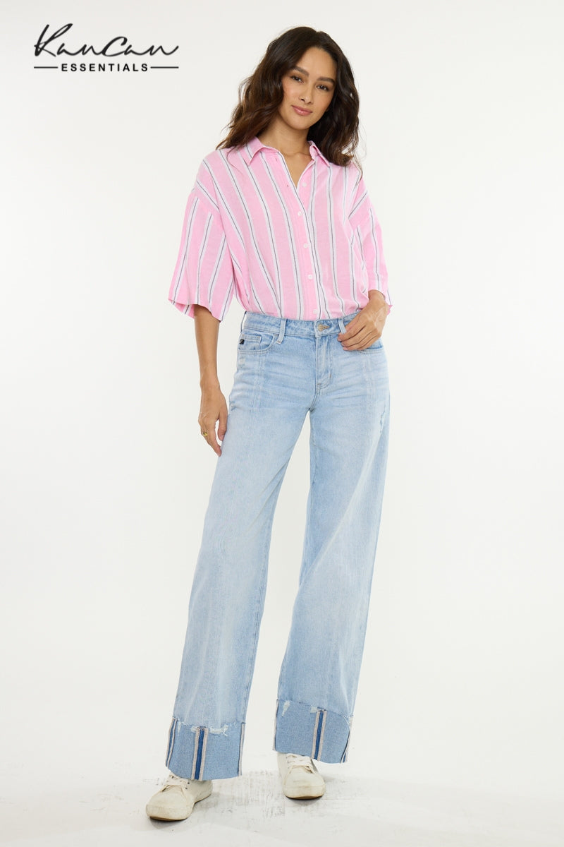 Women's Low Rise Straight Jeans - Beverley