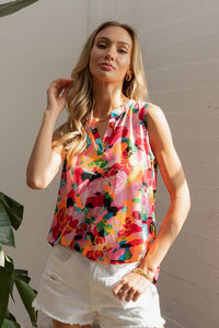 MULTI COLORED SUMMER TOP