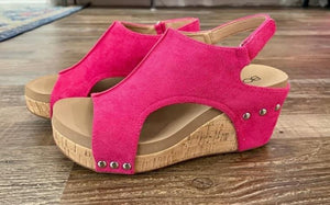 Corkys Fuchsia Sandals