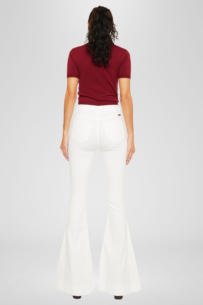 Women's High Rise Super Flare Jeans - Braelynn