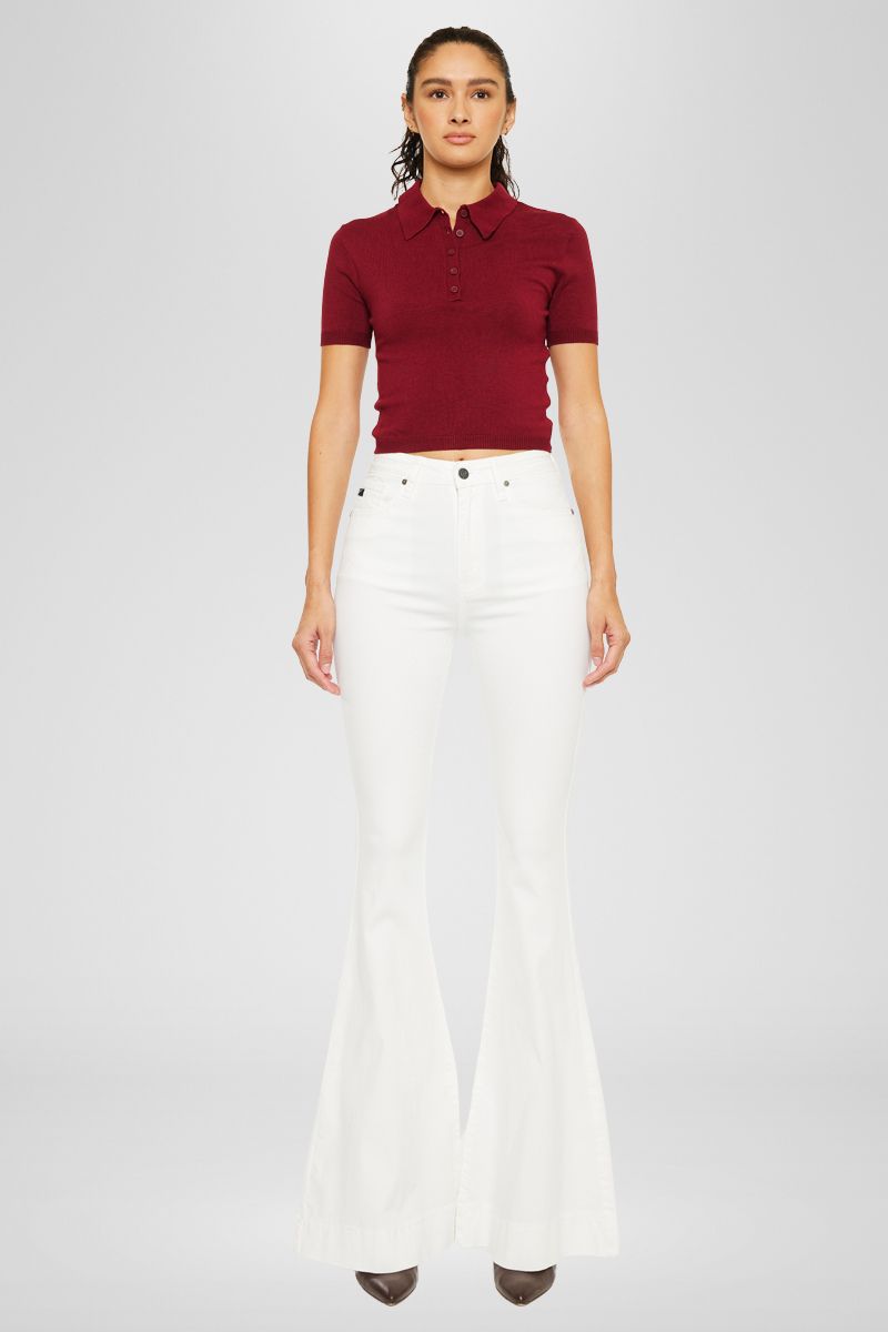 Women's High Rise Super Flare Jeans - Braelynn