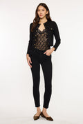 Women's Mid Rise Super Skinny Jeans - Anivia