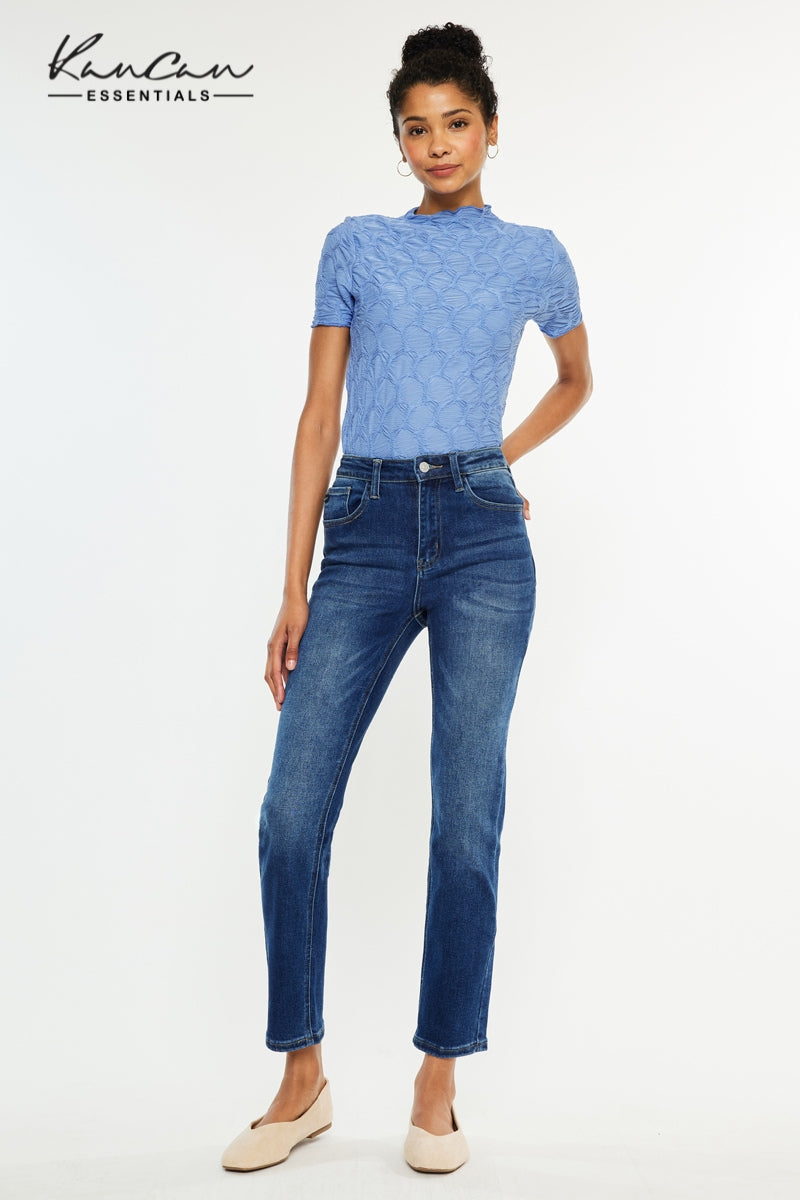 Women's High Rise Slim Straight Jeans - Adaline