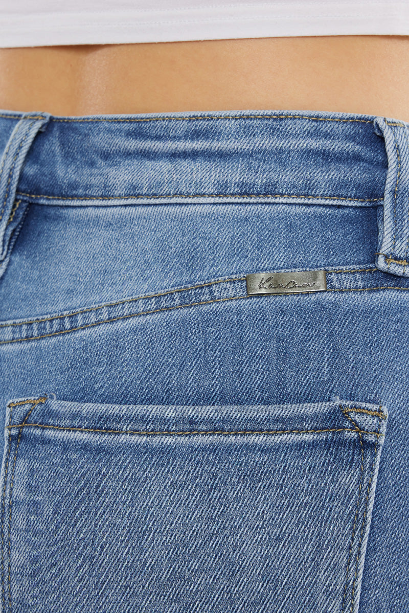 Women's High Rise Slim Straight Jeans - Adaline