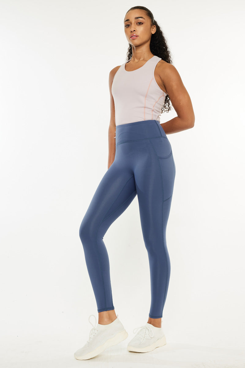 Women's High Rise Active Leggings - Carla