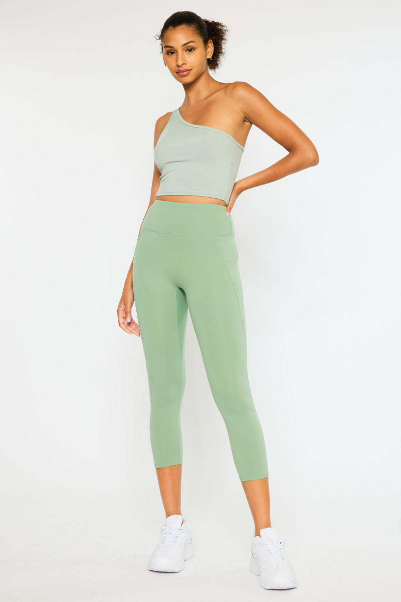Women's High Rise Active Leggings - Carla