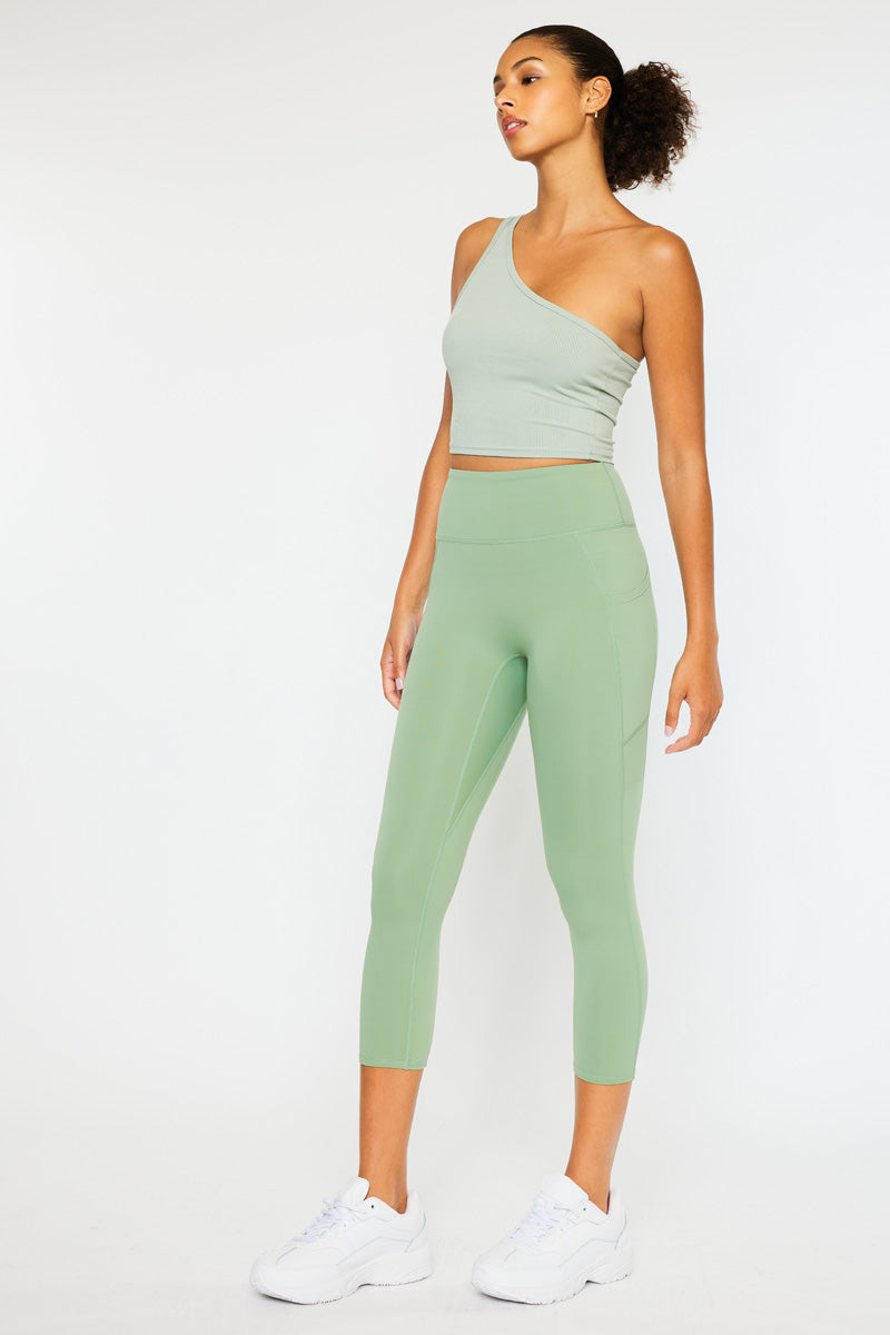 Women's High Rise Active Leggings - Carla