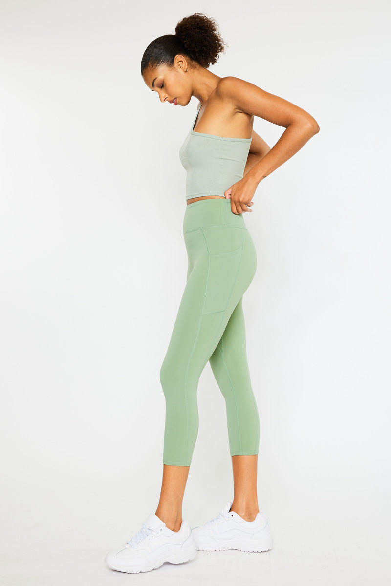 Women's High Rise Active Leggings - Carla