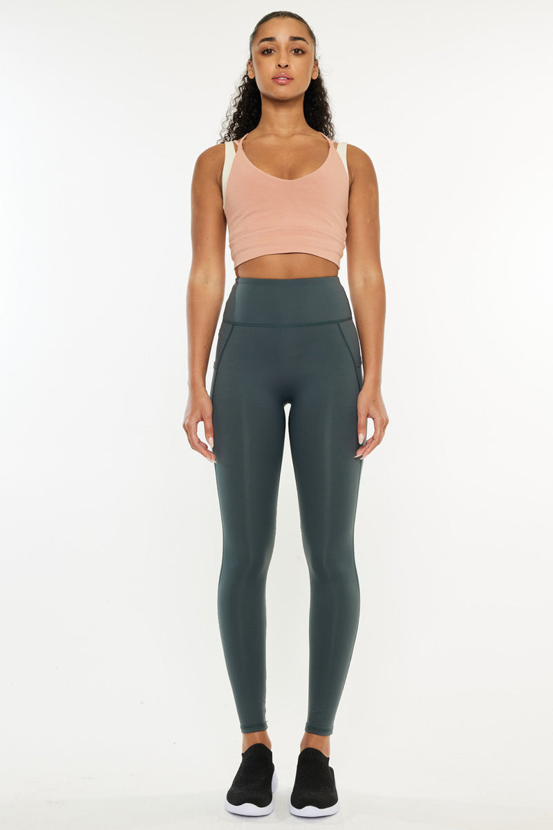 Women's High Rise Active Leggings - Carla