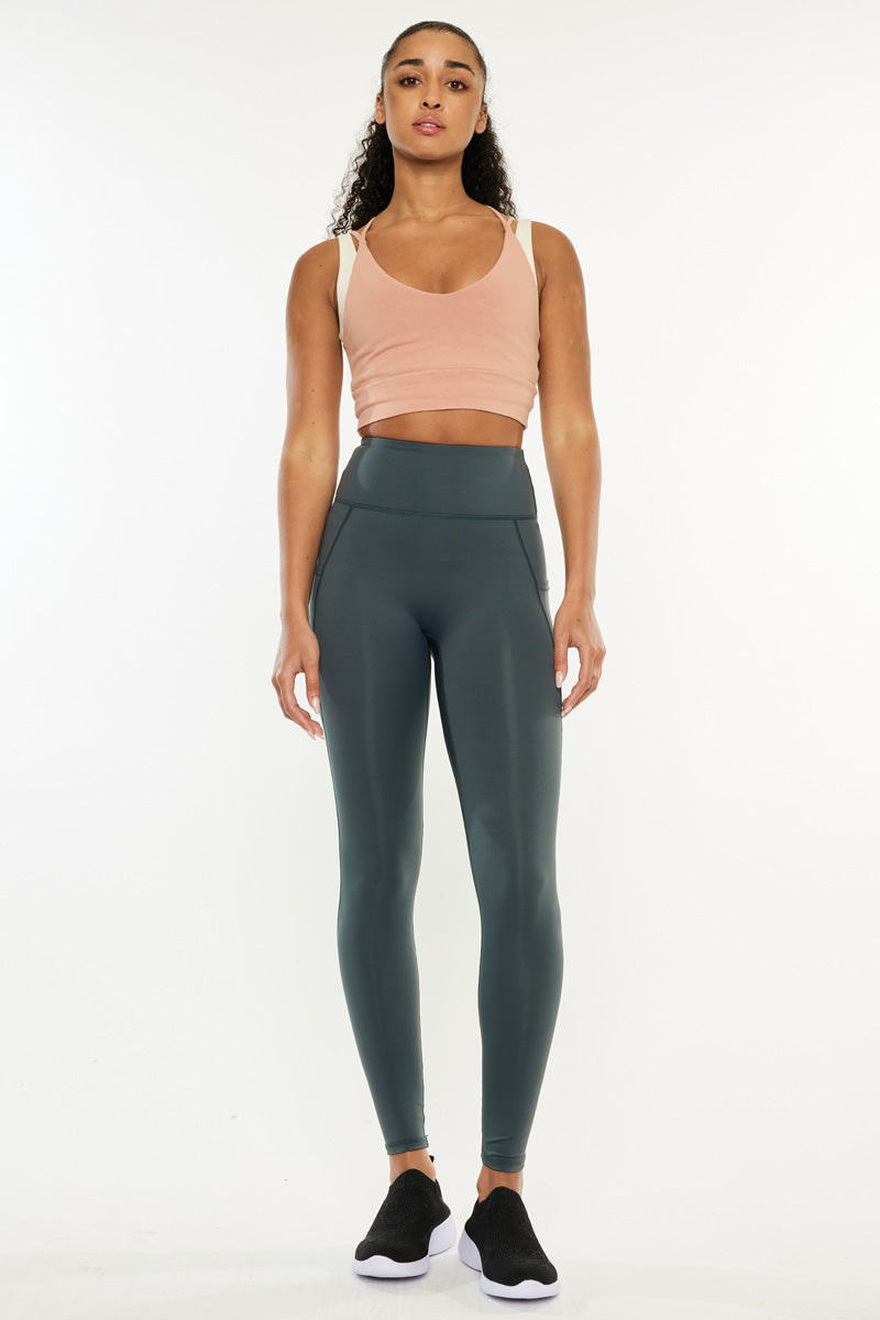 Women's High Rise Active Leggings - Carla