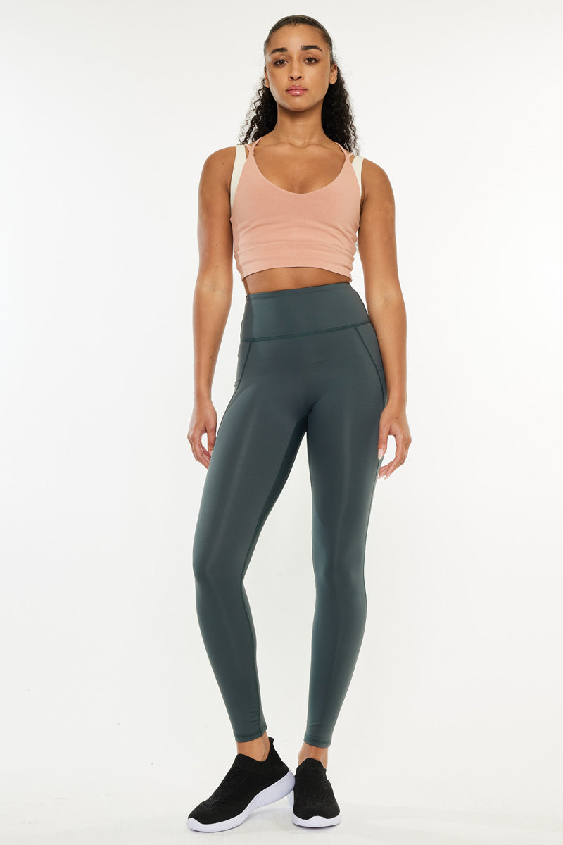 Women's High Rise Active Leggings - Carla