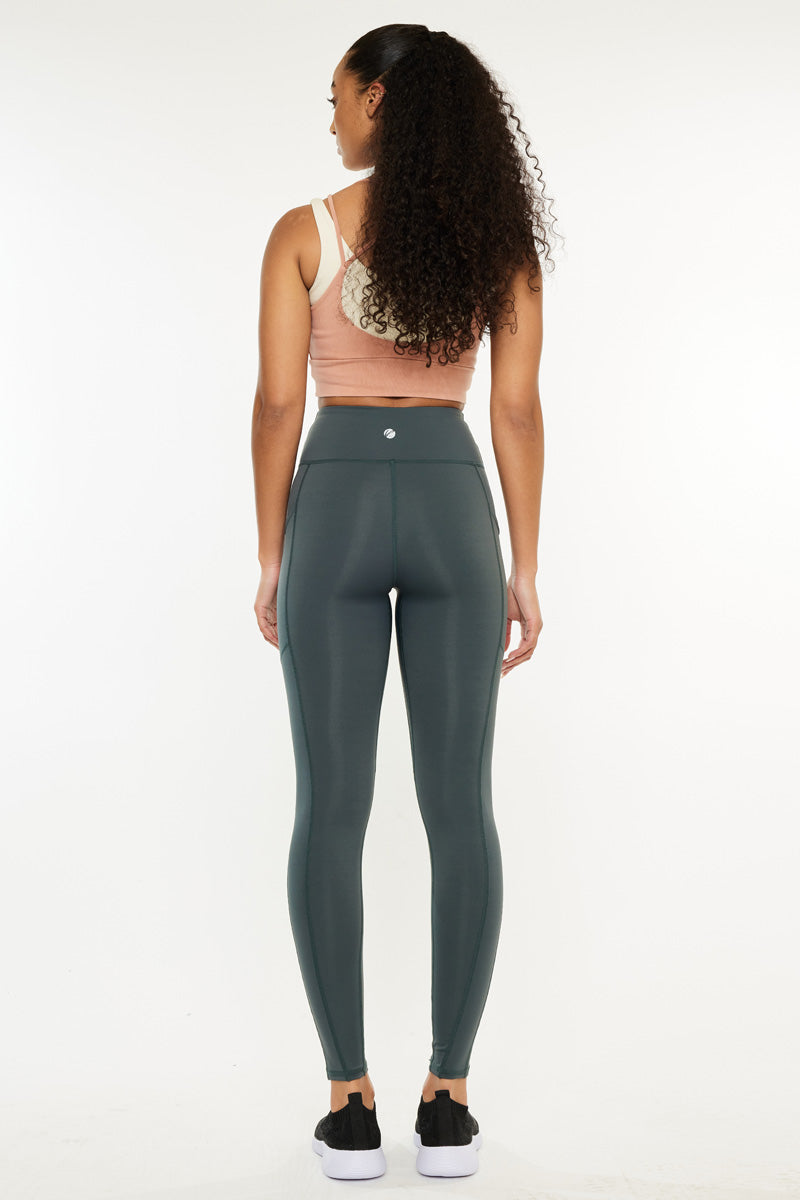 Women's High Rise Active Leggings - Carla