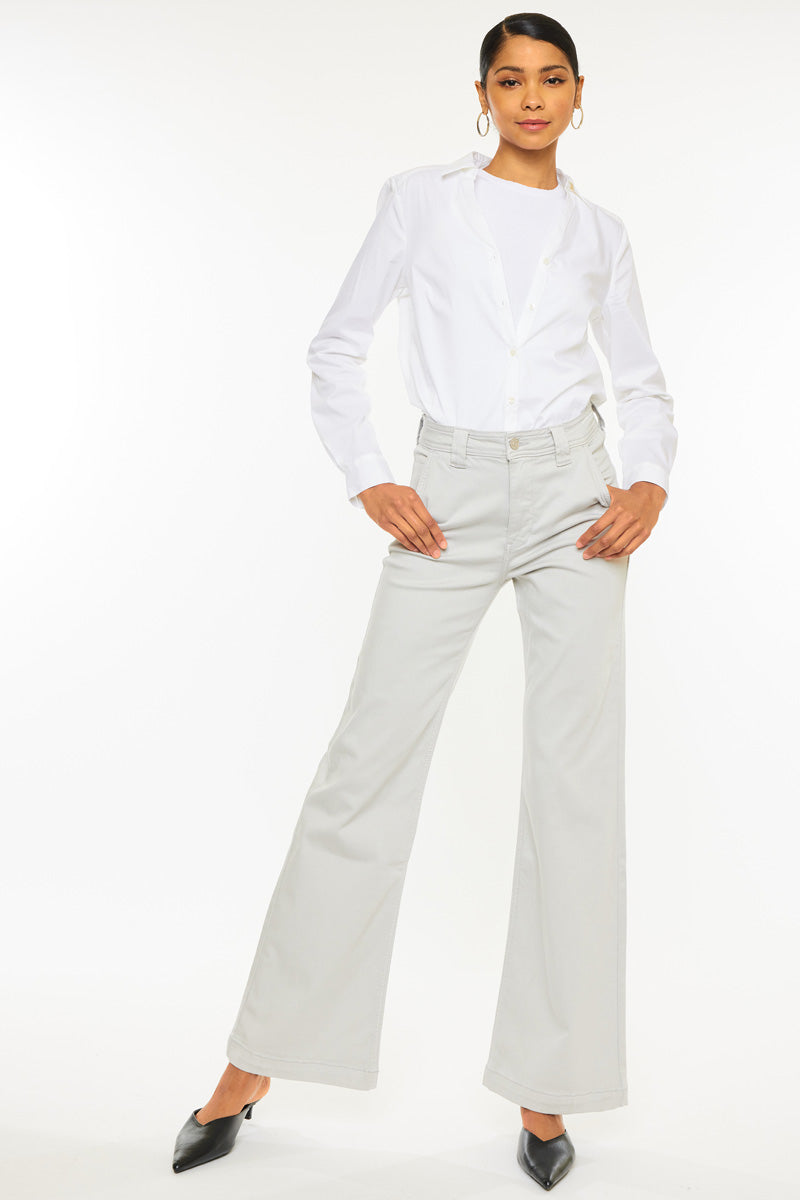 Women's High Rise Holly Flare Jeans - Calypso