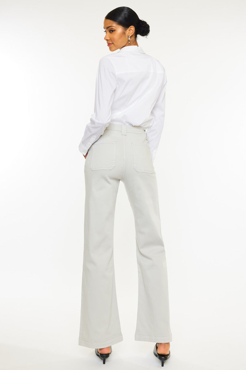 Women's High Rise Holly Flare Jeans - Calypso