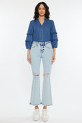 Women's High Rise Bootcut Jeans - Benny