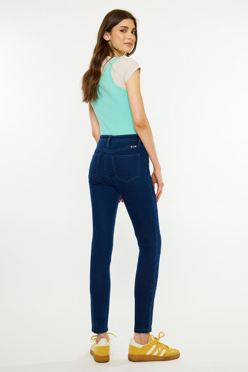 Women's High Rise Ankle Skinny Jeans - Bev