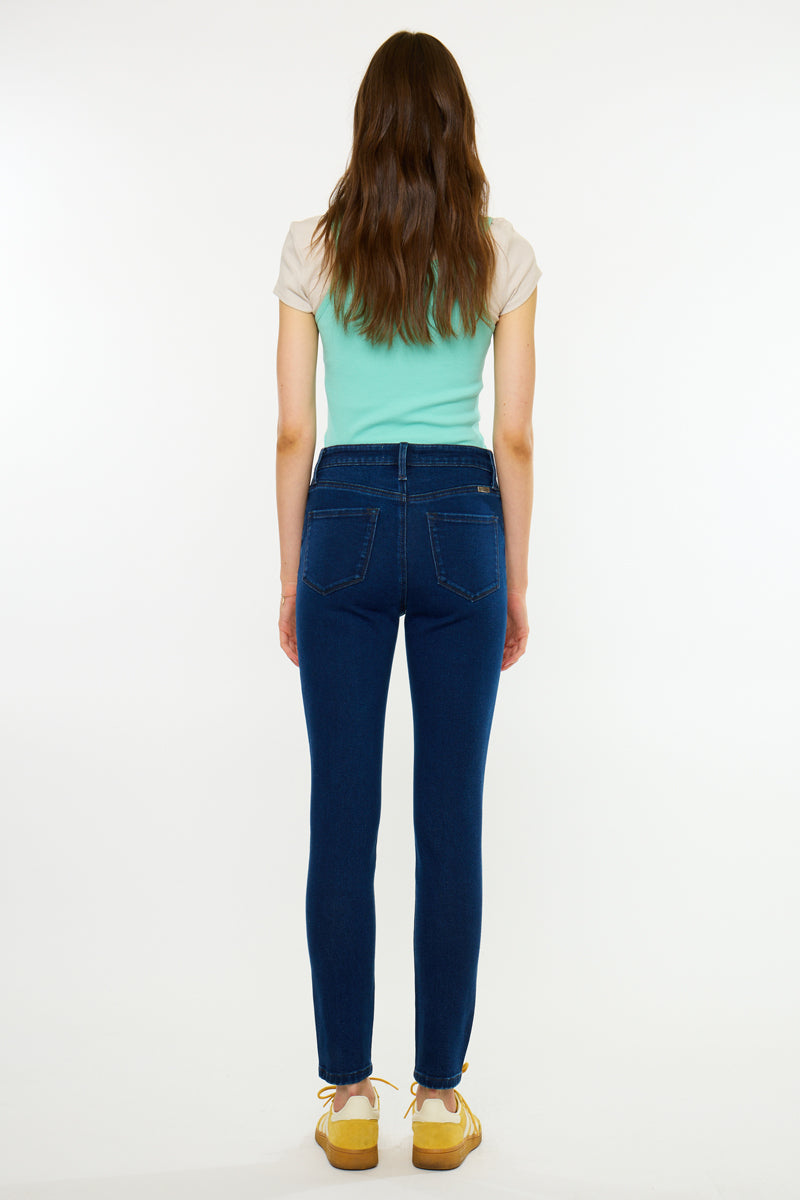 Women's High Rise Ankle Skinny Jeans - Bev