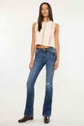Women's High Rise Skinny Bootcut Jeans - Brooklyn