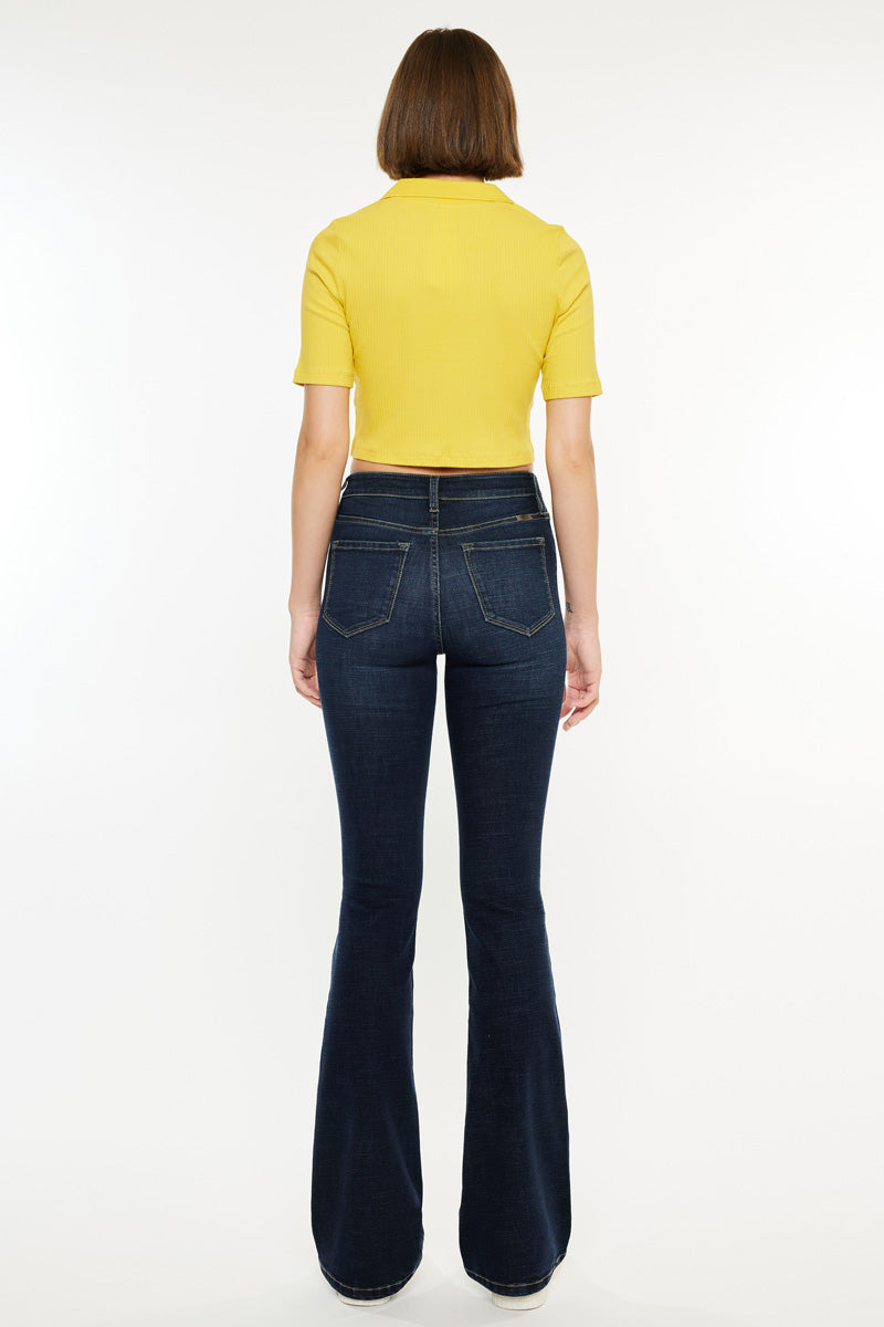 Women's High Rise Bootcut Jeans - Avery